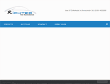 Tablet Screenshot of kfz-richter.de